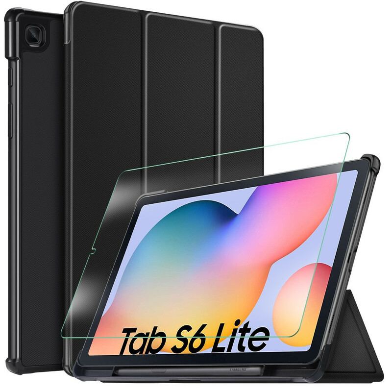 Cover Samsung Galaxy Tab S6 Lite Tri Fold Forstærkede Hjørner