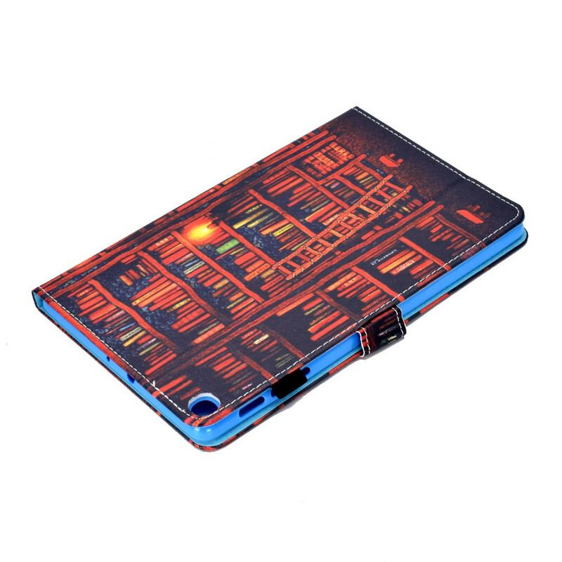 Flip Cover Samsung Galaxy Tab S6 Lite Bibliotek