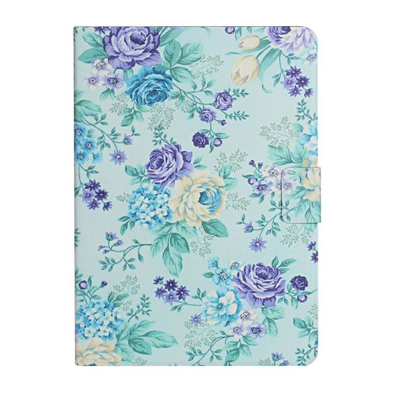 Flip Cover Samsung Galaxy Tab S6 Lite Blomster Blomster Blomster