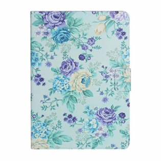 Flip Cover Samsung Galaxy Tab S6 Lite Blomster Blomster Blomster