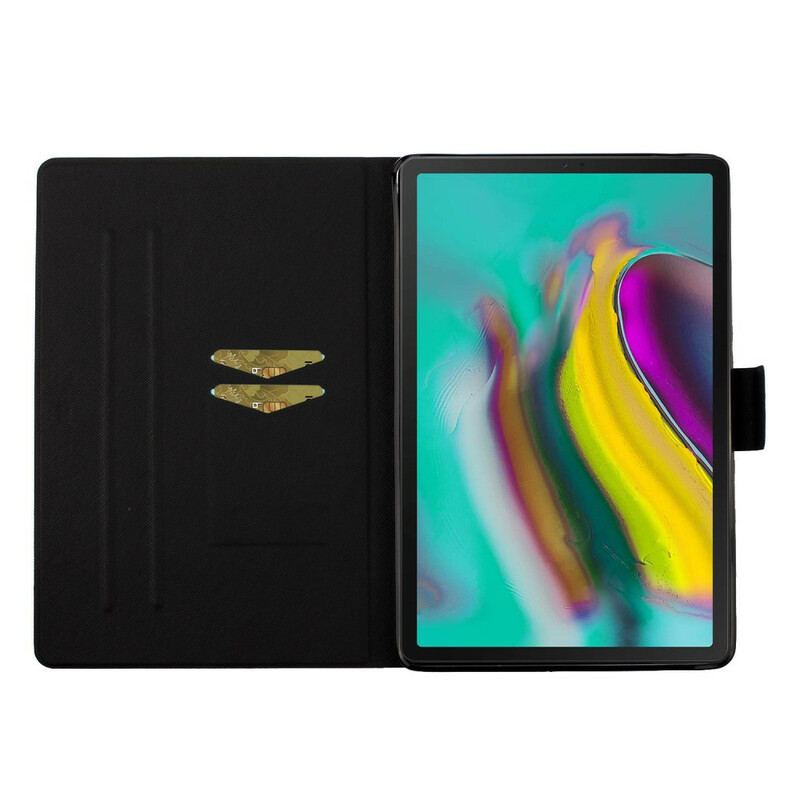 Flip Cover Samsung Galaxy Tab S6 Lite Blomster Blomster Blomster