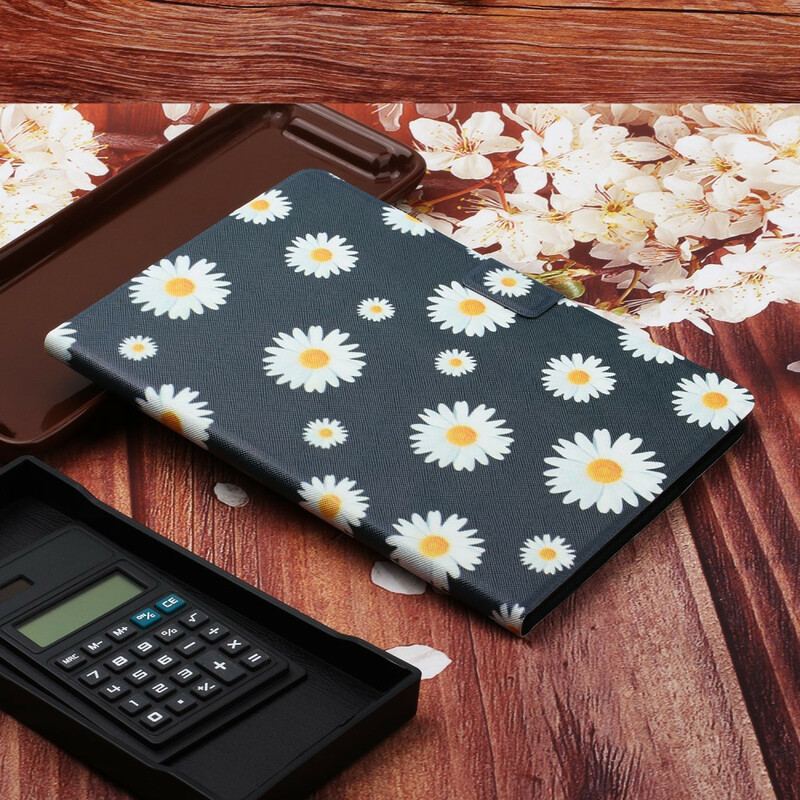 Flip Cover Samsung Galaxy Tab S6 Lite Blomster Blomster Blomster