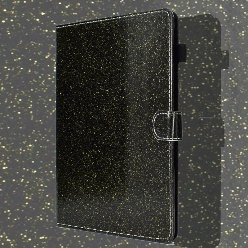 Flip Cover Samsung Galaxy Tab S6 Lite Glitrende Glitter