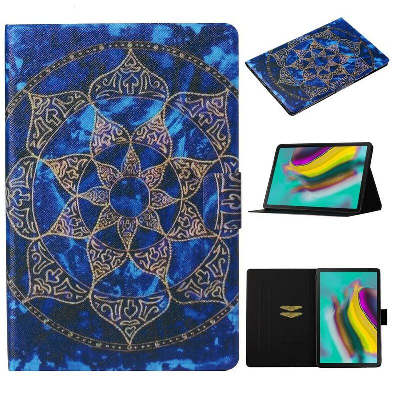 Flip Cover Samsung Galaxy Tab S6 Lite Kongelig Mandala