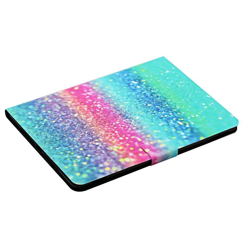 Flip Cover Samsung Galaxy Tab S6 Lite Pailletter Element