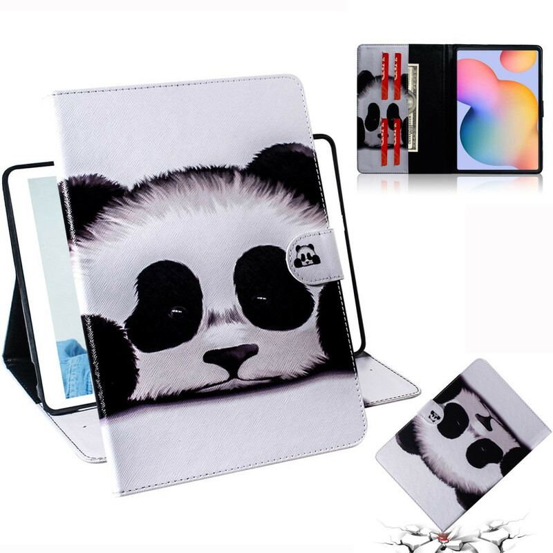 Flip Cover Samsung Galaxy Tab S6 Lite Panda Hoved