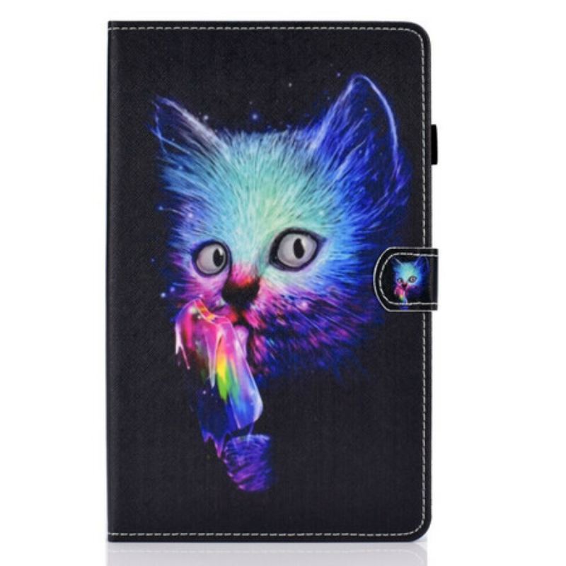 Flip Cover Samsung Galaxy Tab S6 Lite Psyko Kat