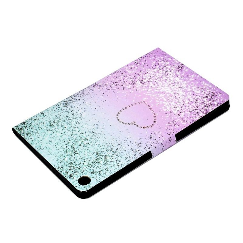 Flip Cover Samsung Galaxy Tab S6 Lite Skinnende Pailletter