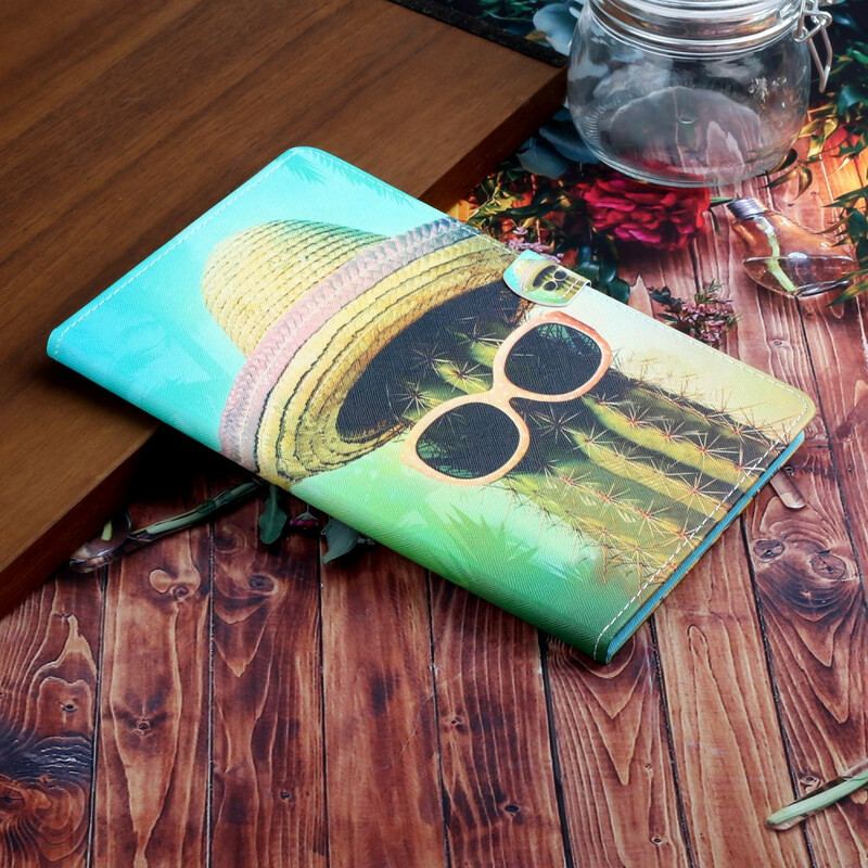 Flip Cover Samsung Galaxy Tab S6 Lite Slap Af Kaktusser