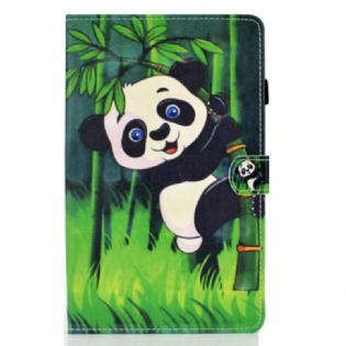 Læder Cover Samsung Galaxy Tab S6 Lite Panda