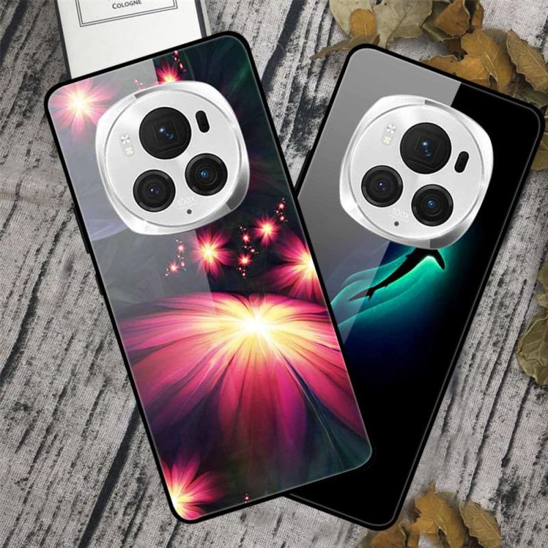 Cover Honor Magic 6 Pro Blå Fisk Hærdet Glas