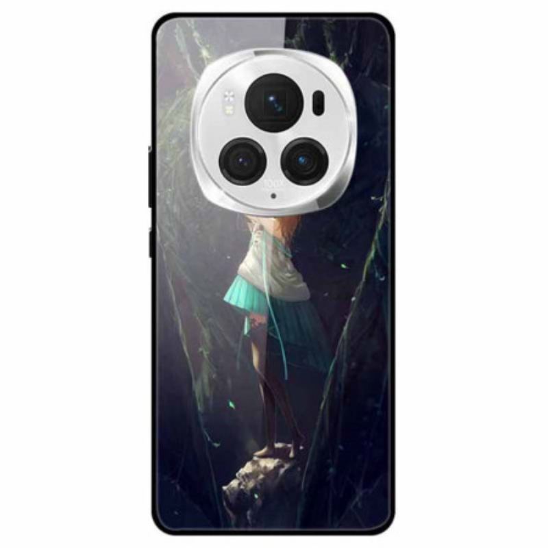 Cover Honor Magic 6 Pro Telefon Etui Knusende Hærdet Glas