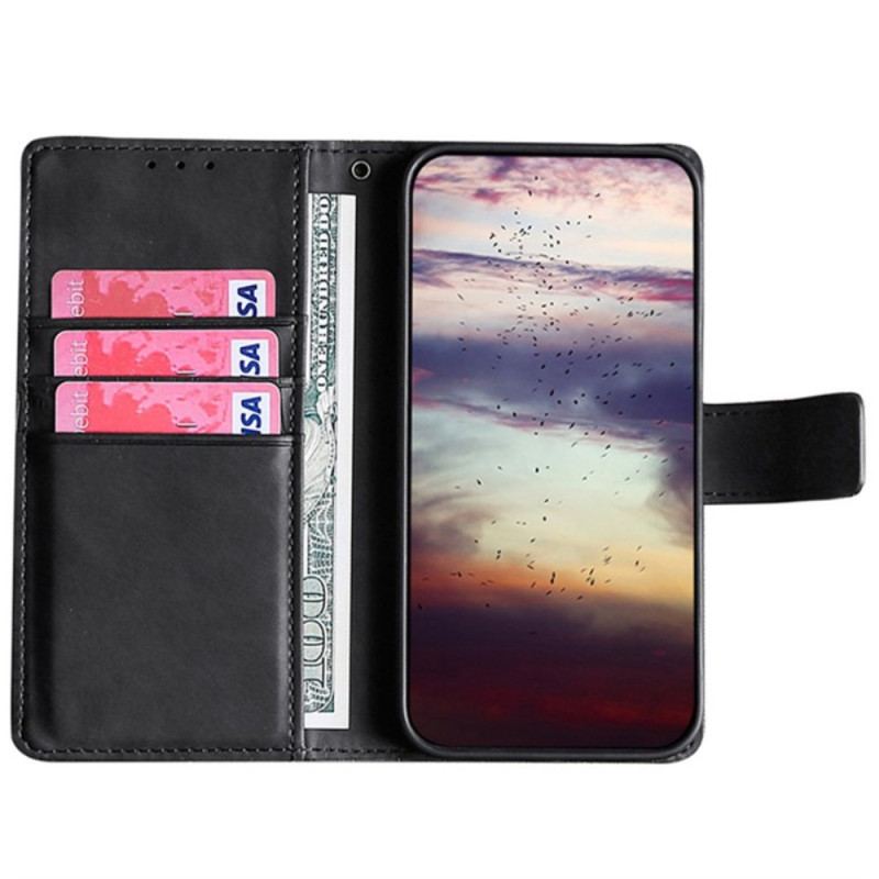 Flip Cover Honor Magic 6 Pro Krokodilletekstur