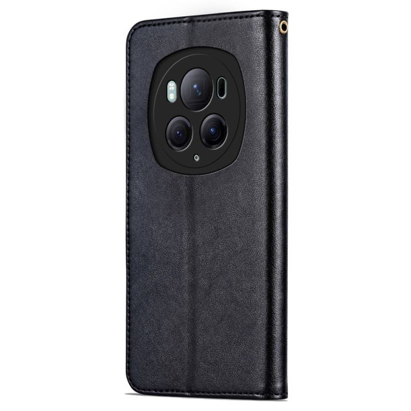 Læder Cover Honor Magic 6 Pro Telefon Etui Azns