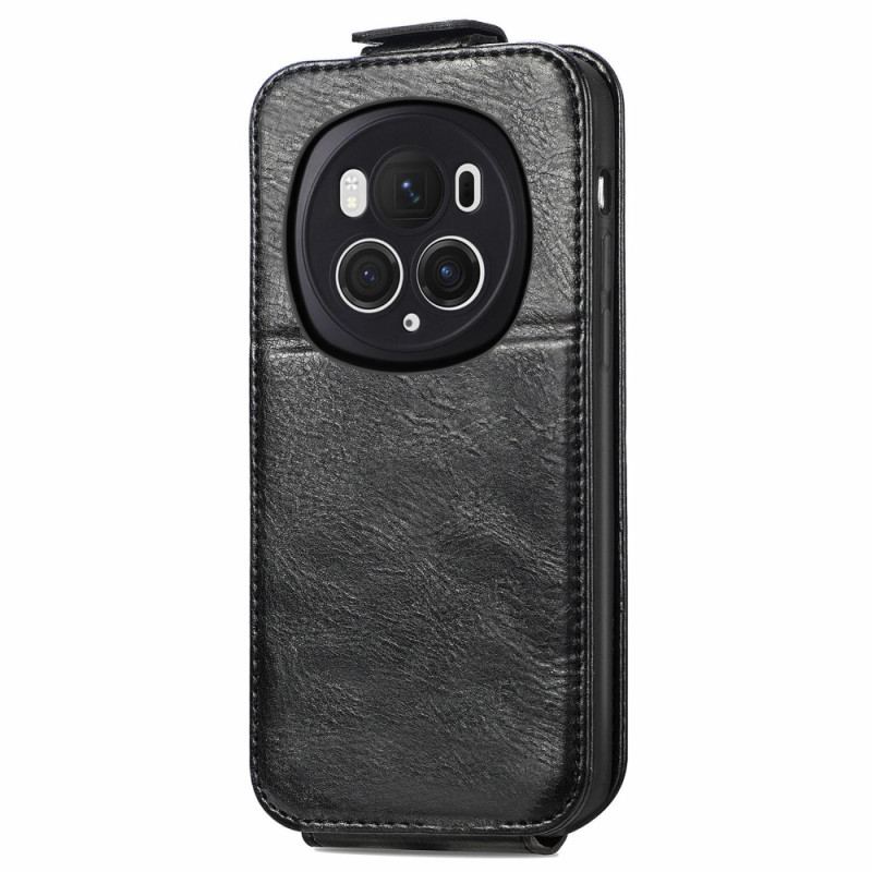 Læder Cover Honor Magic 6 Pro Telefon Etui Lodret Flap Møntpung