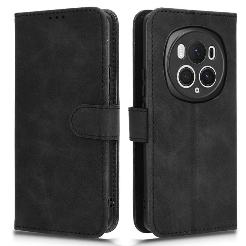 Læder Cover Honor Magic 6 Pro Telefon Etui Ruskindseffekt