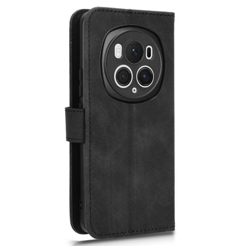 Læder Cover Honor Magic 6 Pro Telefon Etui Ruskindseffekt