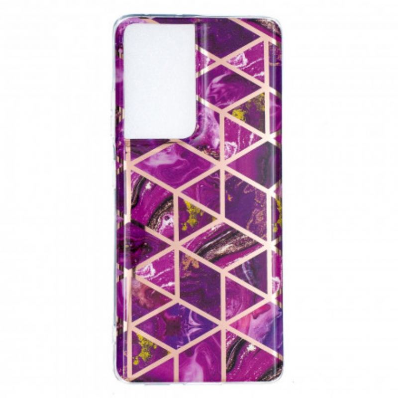 Cover Samsung Galaxy S21 Ultra 5G Ultra Design Marmor