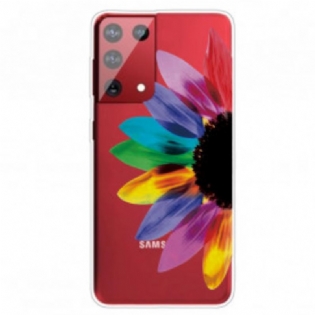 Cover Samsung Galaxy S21 Ultra 5G Farverig Blomst