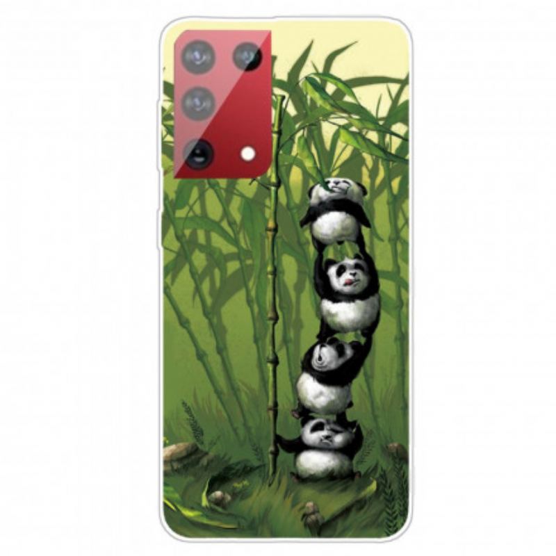 Cover Samsung Galaxy S21 Ultra 5G Flok Pandaer