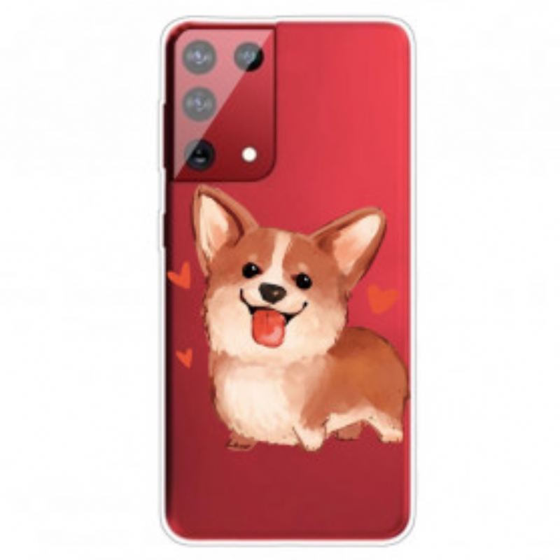 Cover Samsung Galaxy S21 Ultra 5G Min Lille Hund