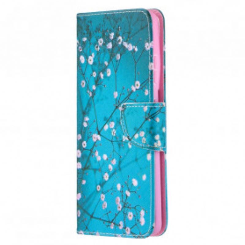 Flip Cover Samsung Galaxy S21 Ultra 5G Blomstrende Træ