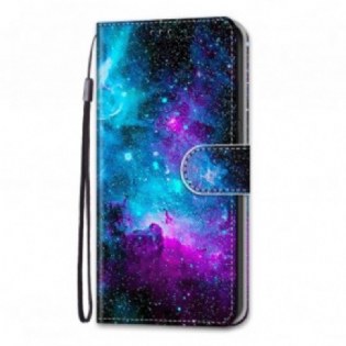 Flip Cover Samsung Galaxy S21 Ultra 5G Kosmisk Himmel