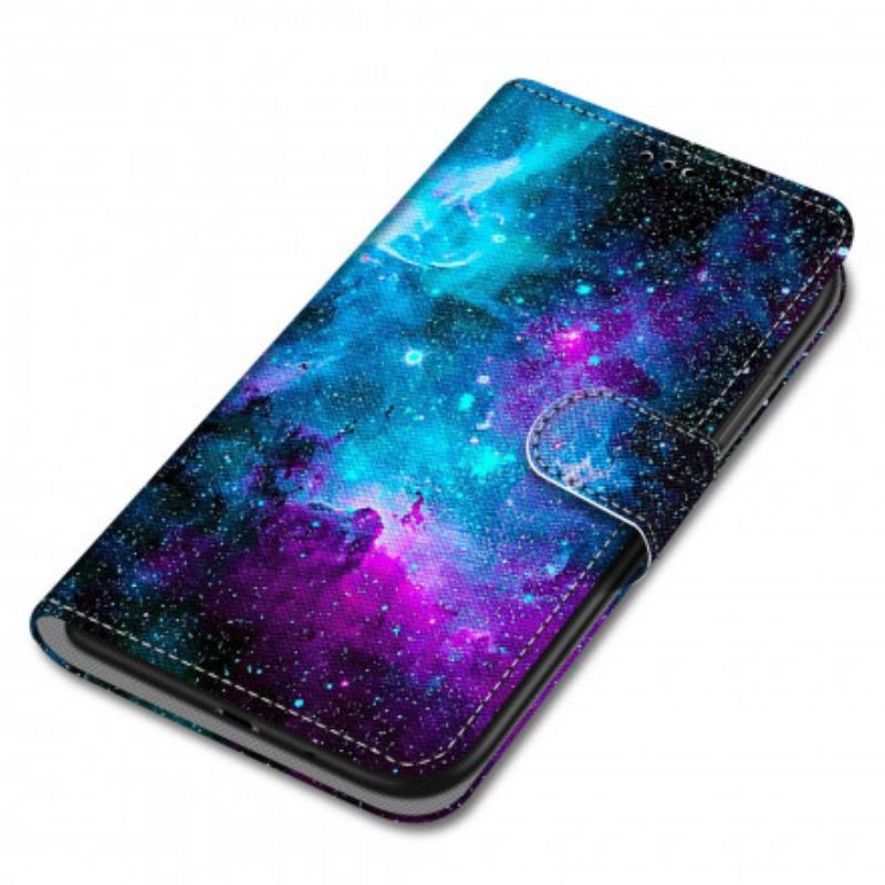 Flip Cover Samsung Galaxy S21 Ultra 5G Kosmisk Himmel