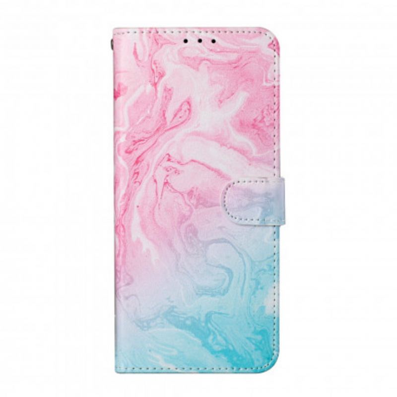 Flip Cover Samsung Galaxy S21 Ultra 5G Marmor