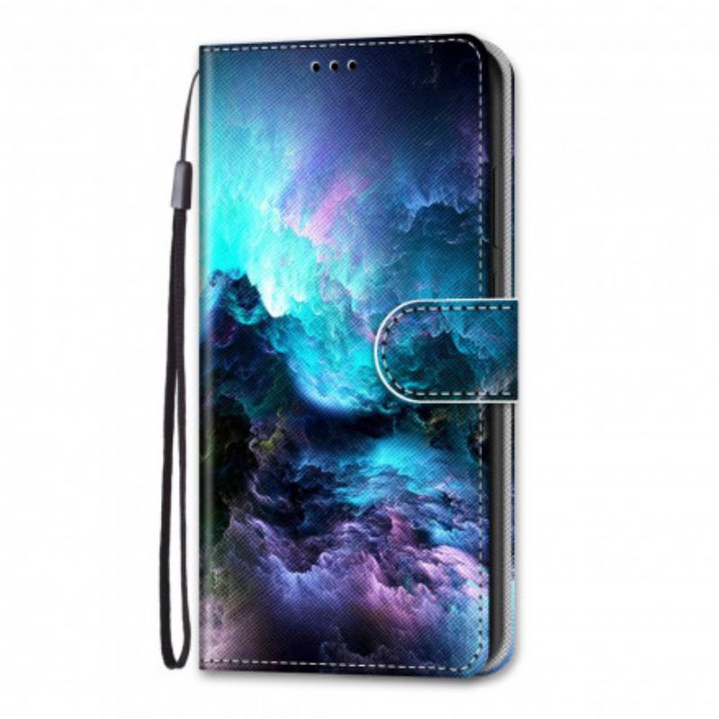 Flip Cover Samsung Galaxy S21 Ultra 5G Mystisk Natur