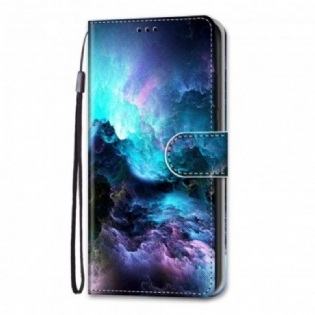 Flip Cover Samsung Galaxy S21 Ultra 5G Mystisk Natur