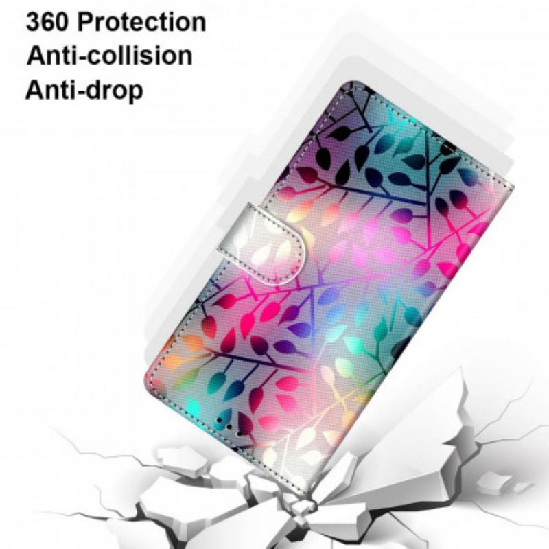 Flip Cover Samsung Galaxy S21 Ultra 5G Neon Blade