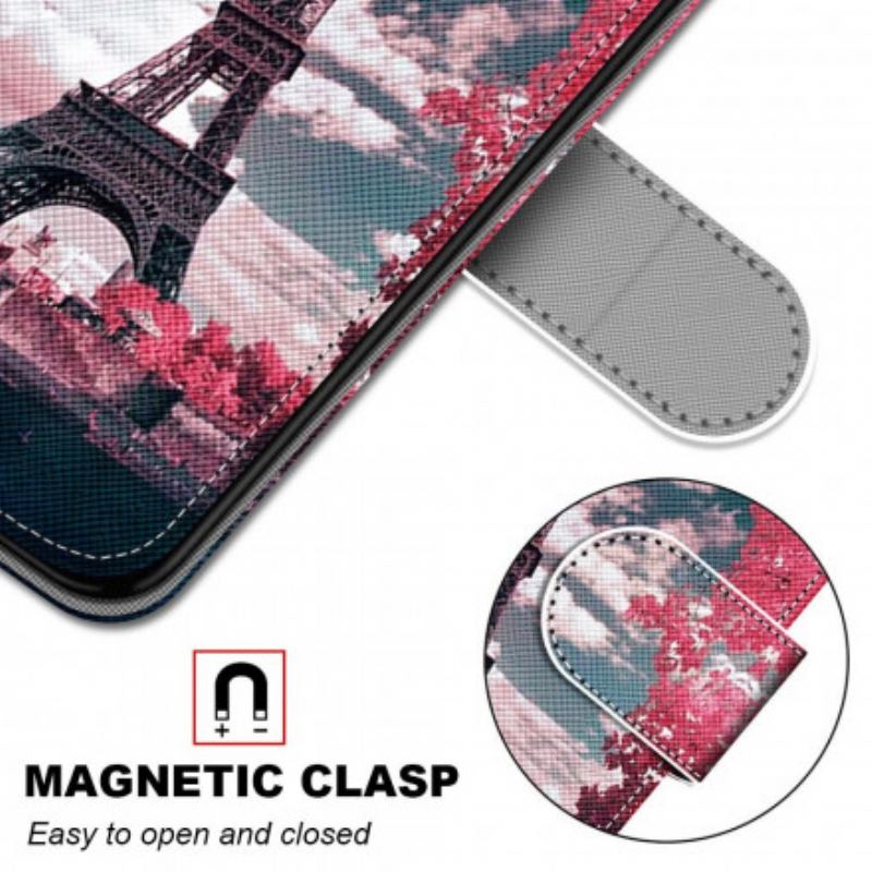 Flip Cover Samsung Galaxy S21 Ultra 5G Paris I Blomst