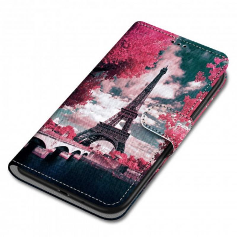 Flip Cover Samsung Galaxy S21 Ultra 5G Paris I Blomst