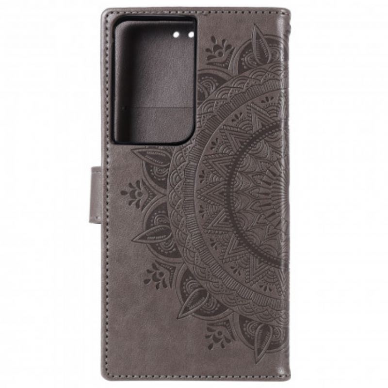 Flip Cover Samsung Galaxy S21 Ultra 5G Sol Mandala