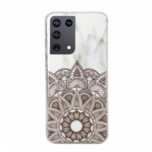 Mobilcover Samsung Galaxy S21 Ultra 5G Marmoreret Mandala