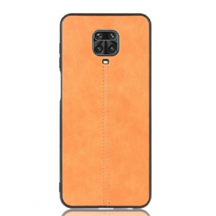 Cover Xiaomi Redmi Note 9S / 9 Pro Couture Lædereffekt