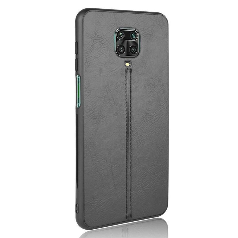 Cover Xiaomi Redmi Note 9S / 9 Pro Couture Lædereffekt