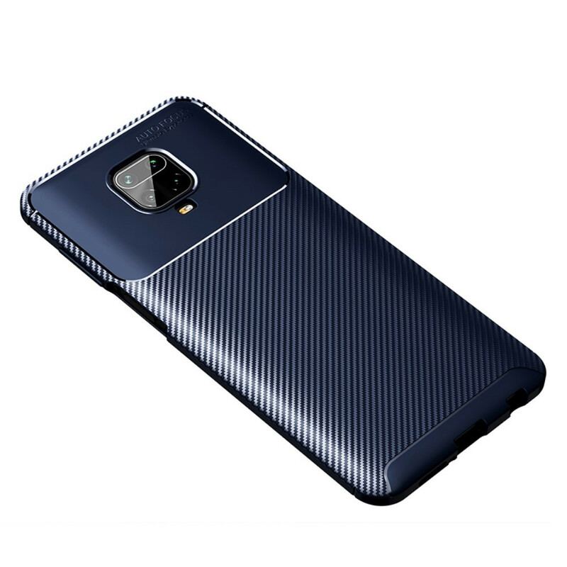 Cover Xiaomi Redmi Note 9S / 9 Pro Fleksibel Kulfibertekstur