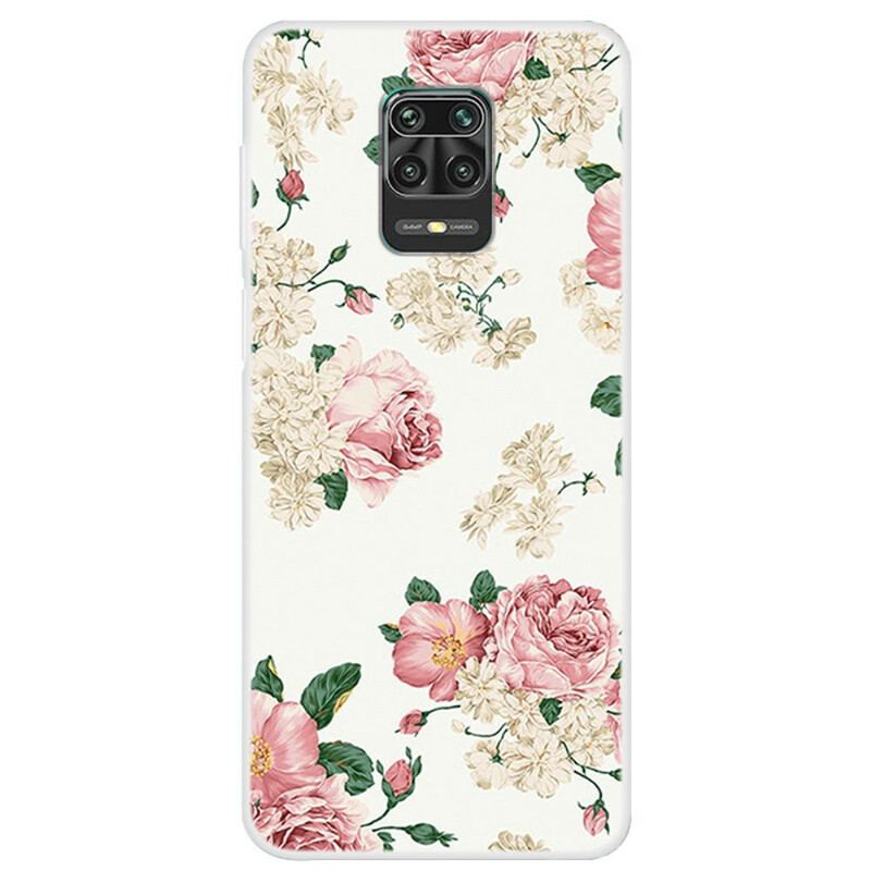 Cover Xiaomi Redmi Note 9S / 9 Pro Frihedsblomster