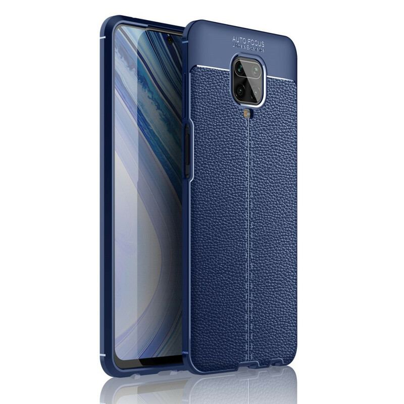 Cover Xiaomi Redmi Note 9S / 9 Pro Litchi Læder Effekt