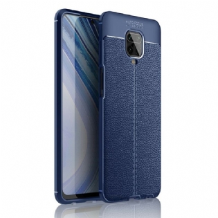 Cover Xiaomi Redmi Note 9S / 9 Pro Litchi Læder Effekt