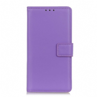 Flip Cover Xiaomi Redmi Note 9S / 9 Pro Almindeligt Imiteret Læder