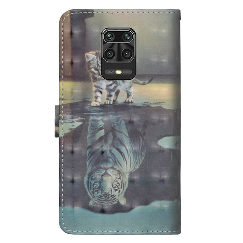 Flip Cover Xiaomi Redmi Note 9S / 9 Pro Ernest The Tiger