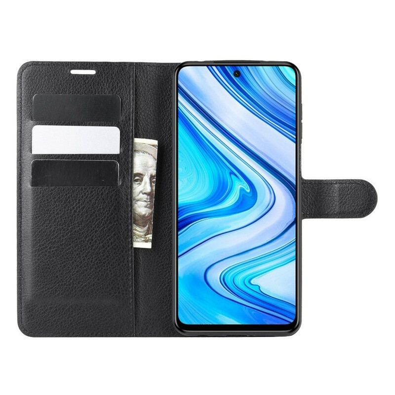 Flip Cover Xiaomi Redmi Note 9S / 9 Pro Klassisk Kunstlæder