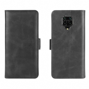 Flip Cover Xiaomi Redmi Note 9S / 9 Pro Læder Cover Dobbelt Klap