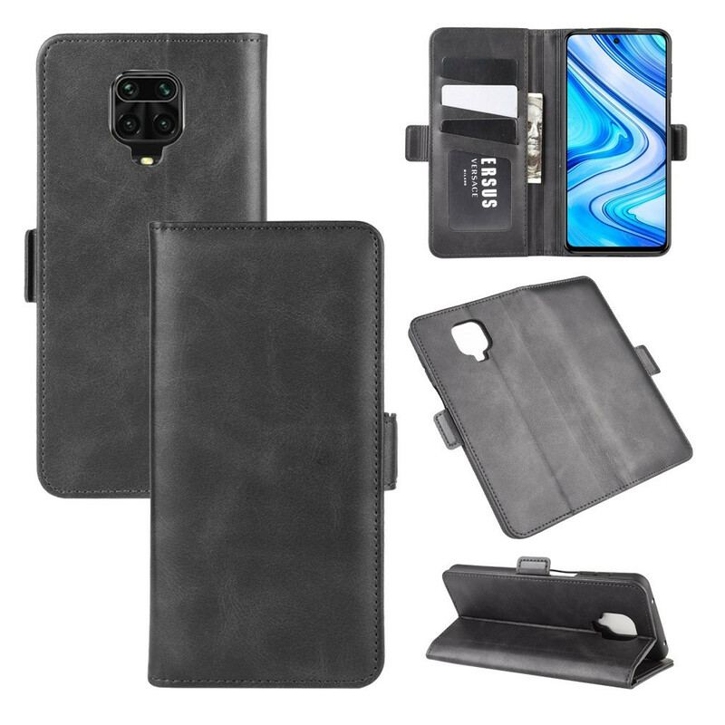 Flip Cover Xiaomi Redmi Note 9S / 9 Pro Læder Cover Dobbelt Klap