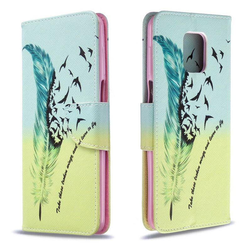 Flip Cover Xiaomi Redmi Note 9S / 9 Pro Lære At Flyve