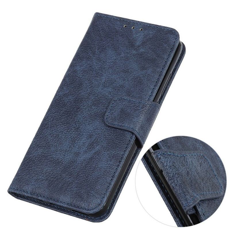 Flip Cover Xiaomi Redmi Note 9S / 9 Pro Litchi Ultra Imiteret Læder