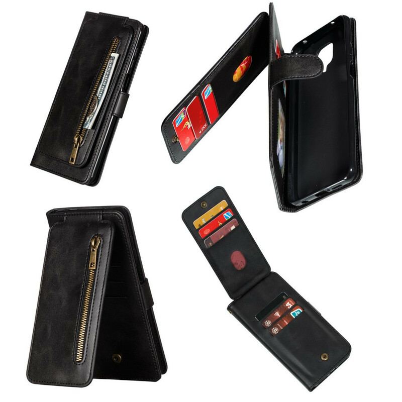 Flip Cover Xiaomi Redmi Note 9S / 9 Pro Med Snor Lanyard-forestillinger